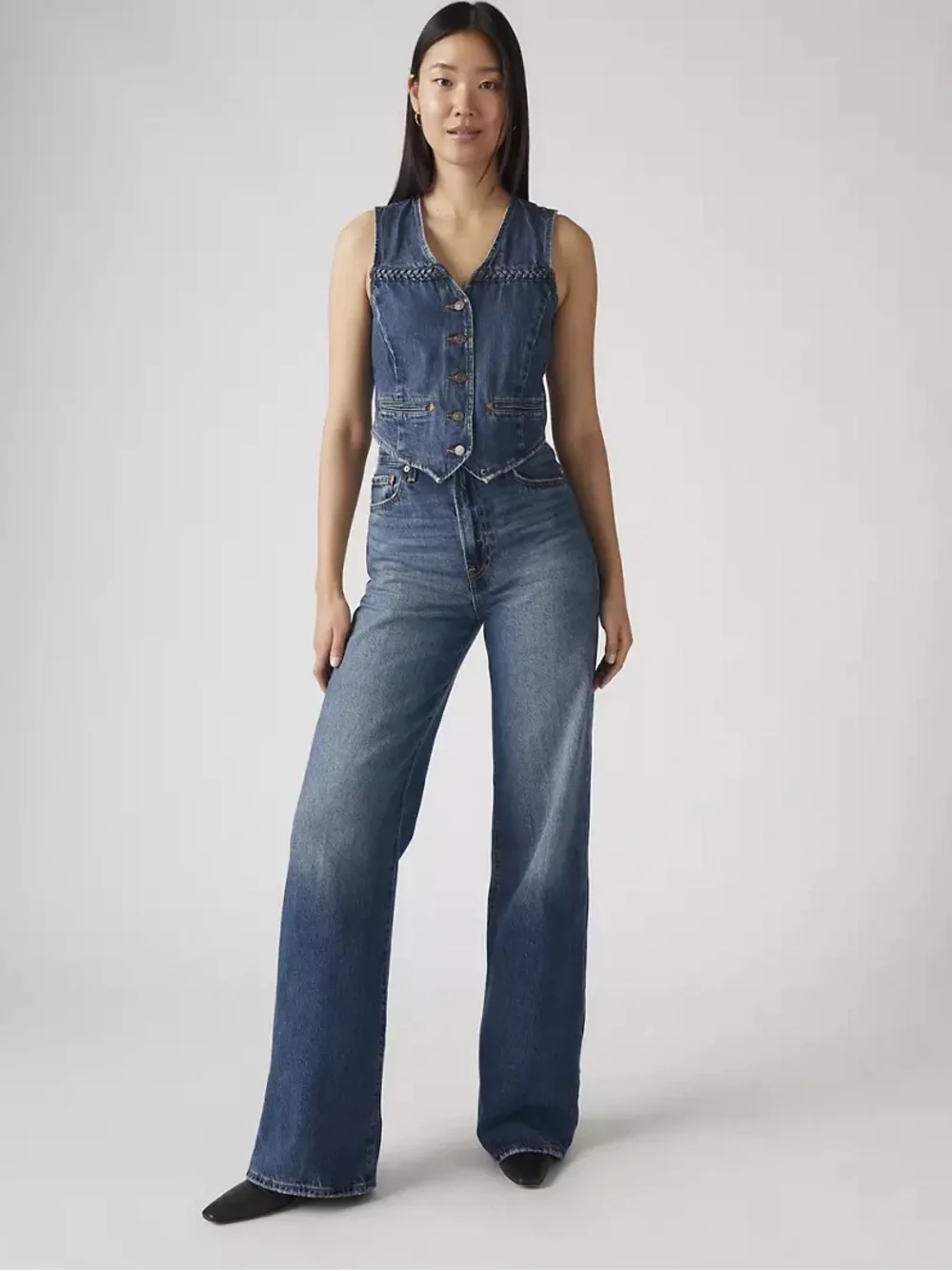 Levi’s Ribcage Wide Leg Jeans - Picture 1 of 12